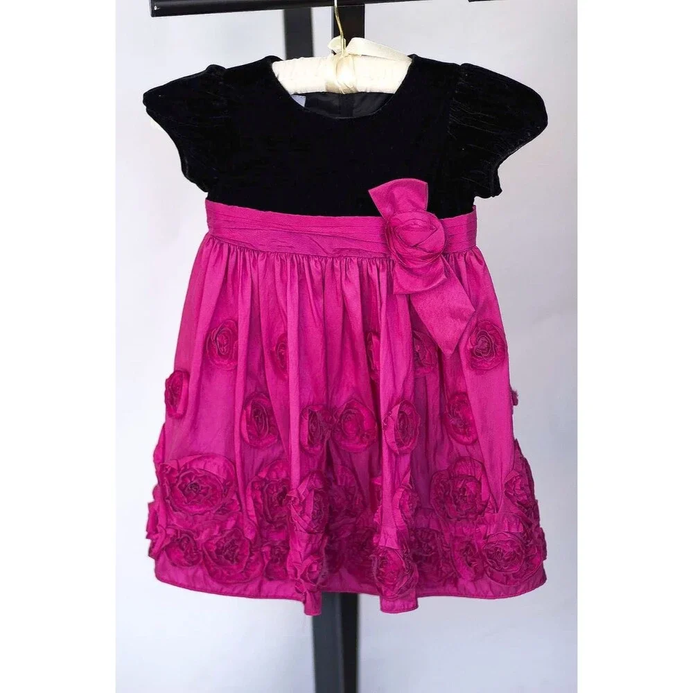 Bonnie Baby Dress 24 Month Ruffled Puffy
